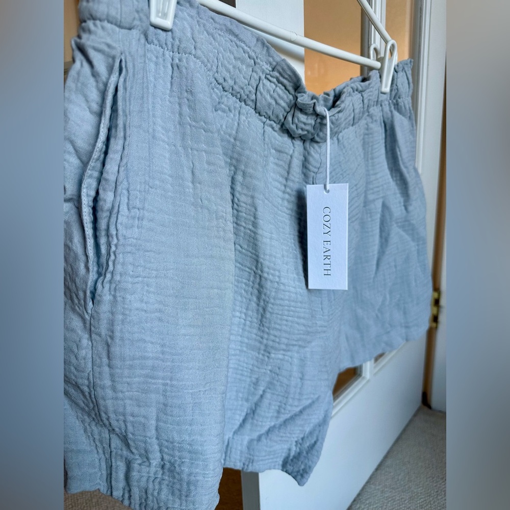 Cozy Earth NWT muslin shorts